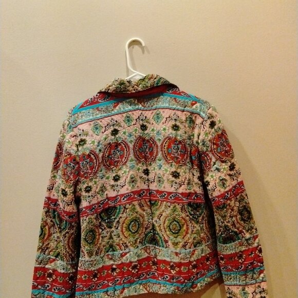 Paisley/flowered Reversible Ubu jacket - Picture 7 of 12